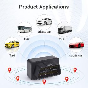 Truck Fleet Safety & Security Realtime GPS Tracking Unit Mini Surveillance Tool