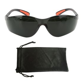 Welding Glasses TIG Welder Protective Goggles Slip Proof Comfortable for Working Dark Green (Option: Deep dark green)