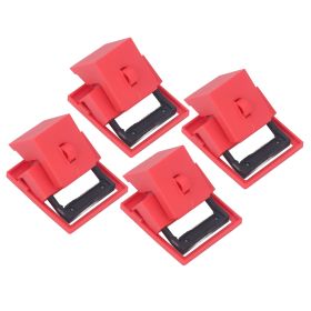 4Pcs Circuit Breaker Lockout Device Set Clamp On Single Pole Breaker Lock 480 600V (Option: as picture)