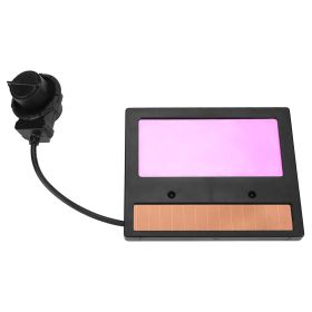 TX600C Welding Helmet Lens Auto Darkening Lens for Welding and Grinding 110 * 90mm (Option: as picture)