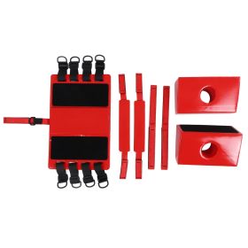 Spine Board Head Immobilizer for Backboard Universal EMS EMT Medical Emergency Head Immobilizer with Adjustable Straps (Option: as picture)
