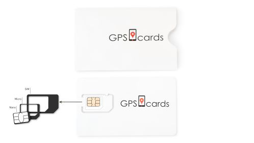 GPS cards for GF-22 Mini GPS for Self Safety Tracker & Anti-Lost (Default: Default)